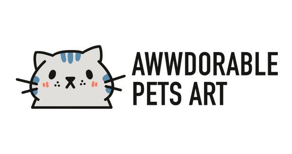 Awwdorable pets art